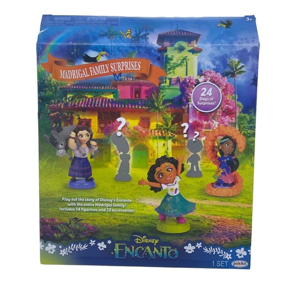 Disney Toys Disney Encanto Madrigal Family Surprises Advent Calendar 27 Pieces 24 Days New